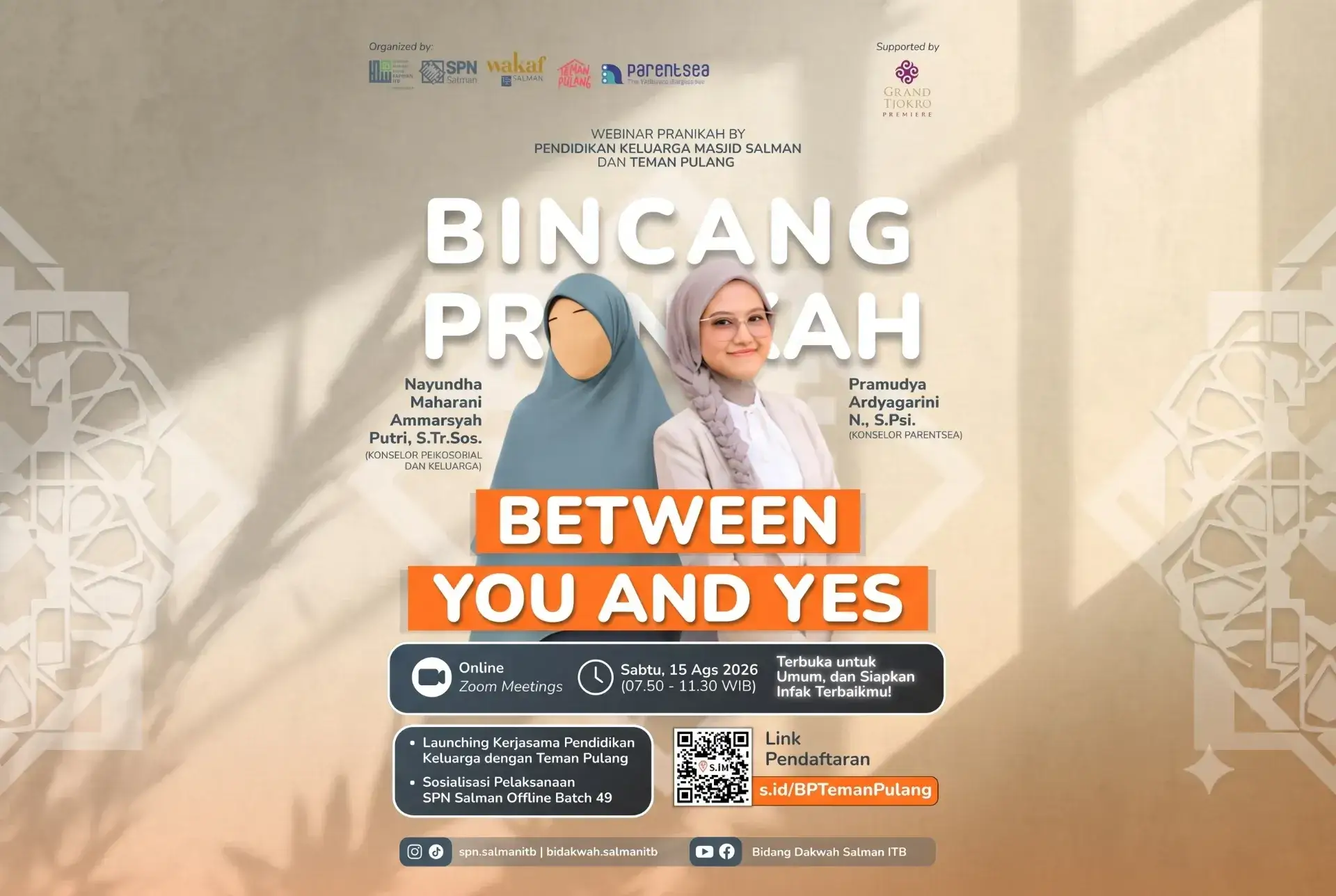 Webinar Bincang Pranikah 2026: Siapkan Diri Sebelum Menikah - Event wedding tips and inspiration